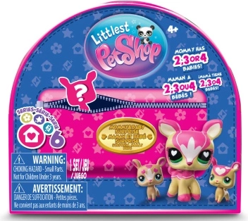 Littlest Pet Shop-figurer mor og unger