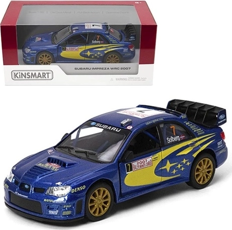 Samlermodel i metal Subaru Impreza WRC 2007