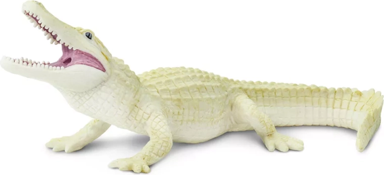 Albino-krokodille Safari Ltd. - 1 stk.