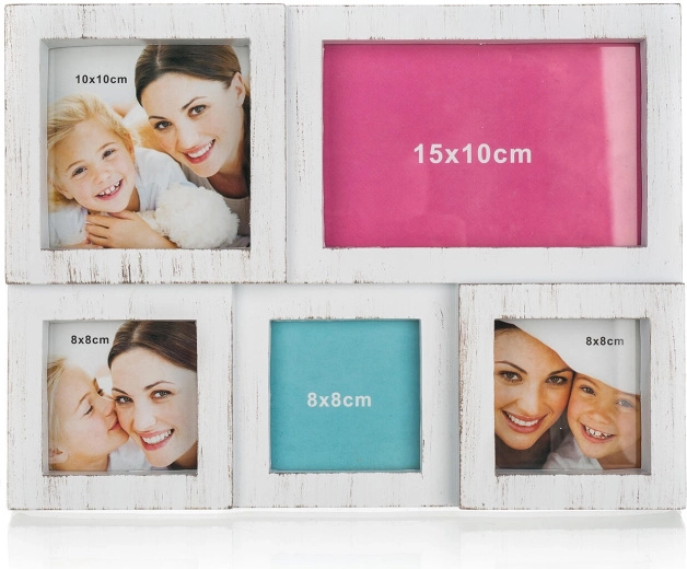 Fotoramme til 5 fotos 29,5 × 21,8 cm
