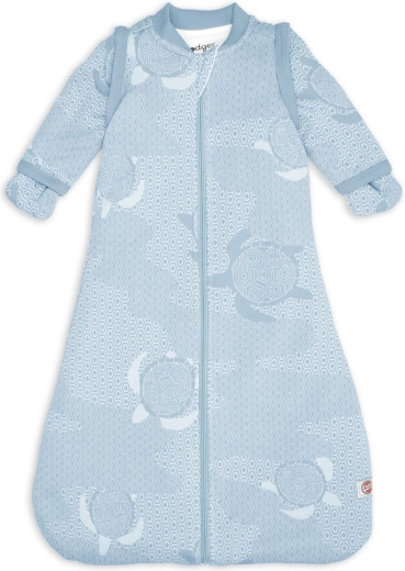 Lodger sovepose med aftagelige ærmer matcha blue fogg 50/62