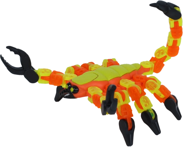 Klixx Creaturez skorpion – fleksibel kliklegeting til kreativ leg