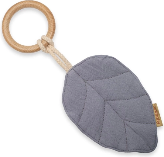Bidering til baby New Baby Leaf grå