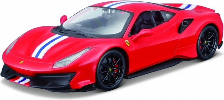 Ferrari 488 Pista 1/24 samlesæt bil