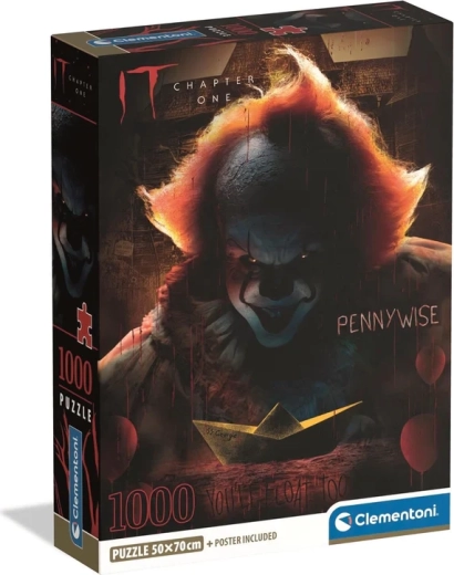 Clementoni puslespil Horror Collection 1000 brikker