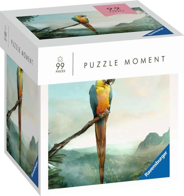 Ravensburger Puzzle Moment papegøje – 99 brikker