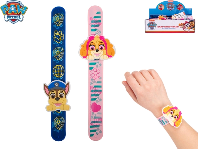 Selvoprullende silikonearmbånd PAW PATROL til børn