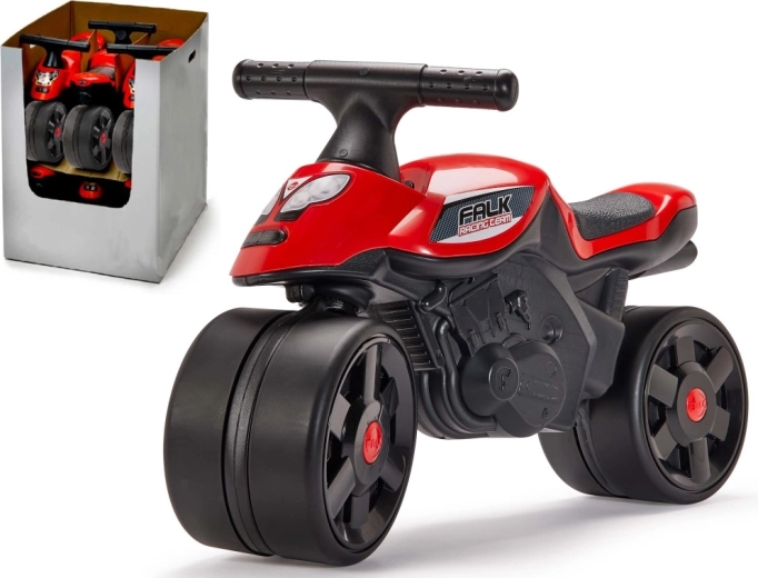 Gåmotorcykel Racing Team rød