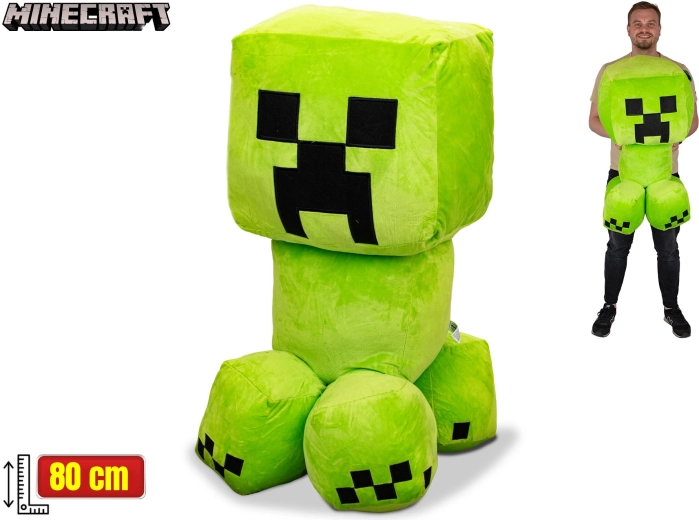 Plysbamse Creeper MINECRAFT 80 cm