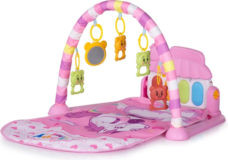 Chipolino legetæppe med piano Unicorn