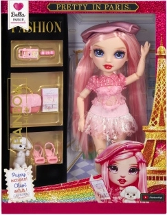 Rainbow High Fashion-dukke i Paris Bella - 1 stk.