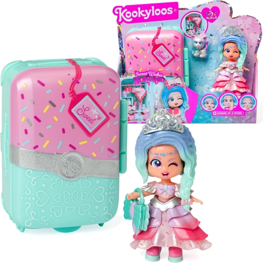 KookyLoos Sweet Wishes kuffert med dukke og tilbehør