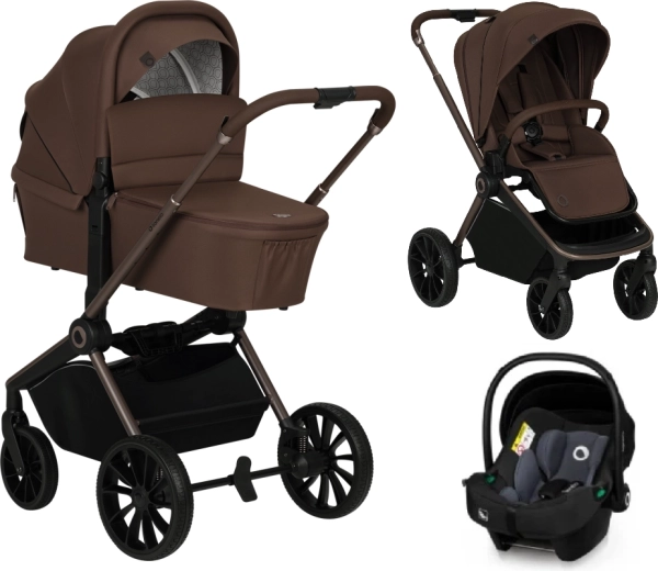 Lionelo kombivogn mika plus 3i1 mocha mousse