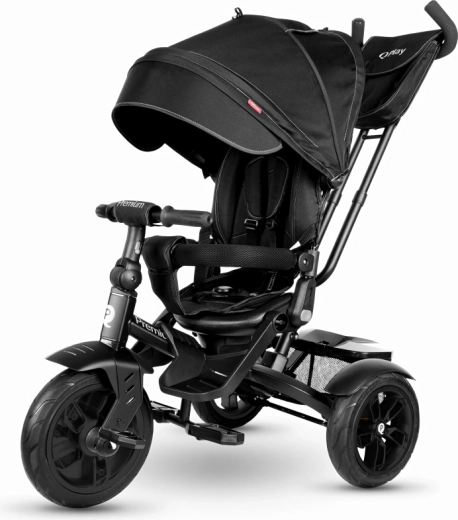 Qplay premium sammenklappelig trehjulet cykel premium black