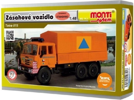 Seva Monti System indsatskøretøj Tatra 815 1:48 – byggesæt