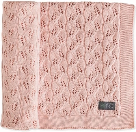 Vinter & Bloom tæppe Moment Organic cloud pink
