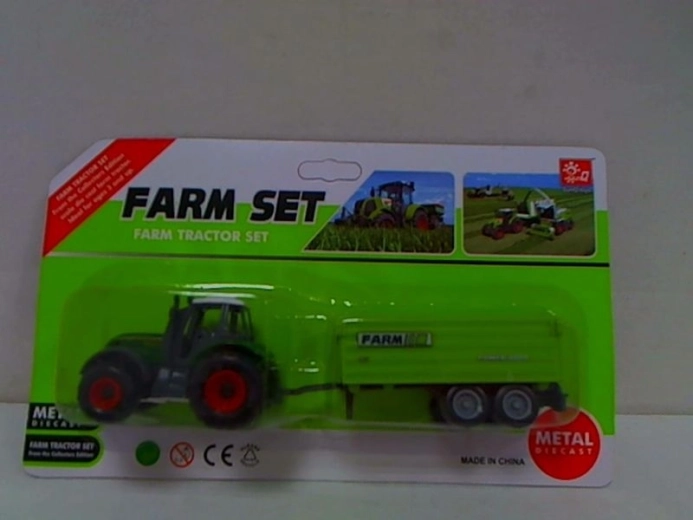 Traktor med trailer