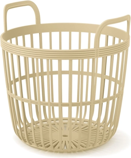 Zoe Basket opbevaringskurv med håndtag 36,4 cm halm