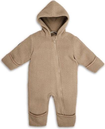 Lodger vinterkedeldragt Teddy beige 0–3 måneder