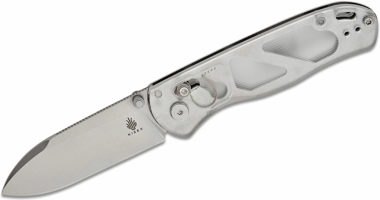 Kizer Drop Bear foldekniv 7,6 cm, satin, akryl