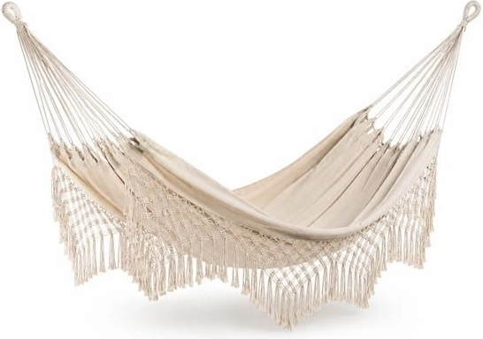 Boho hængende hængekøje Baby Mix beige