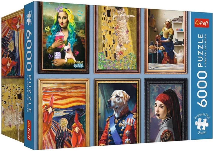 Puzzle Trefl Premium Plus Fun Art Collection 6000 brikker