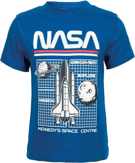 Blå NASA T-shirt