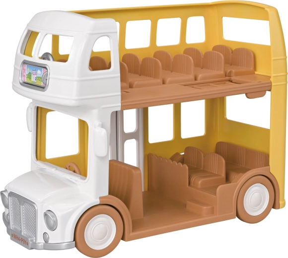 Sylvanian Families dobbeltdækker-børnehavebus
