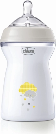 Chicco sutteflaske Natural Feeling 330 ml, antikolik, neutral, 6m+