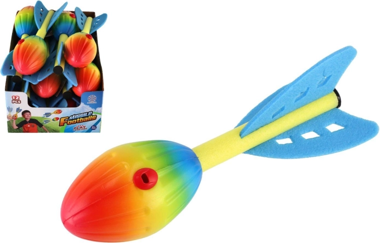 Skummende piftende kasteraket 25 cm