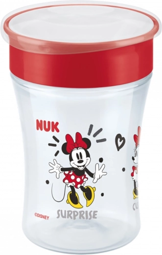 NUK Magic Cup Minnie børnekop, 360°, 230 ml