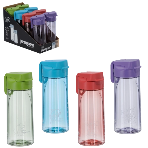 Drikkeflaske 550 ml med flip-top-låg - 1 stk.
