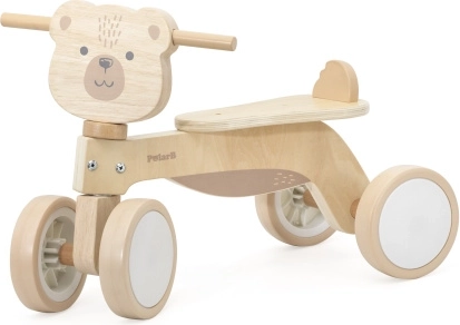 Træ-løbecykel med bjørn VIGA PolarB