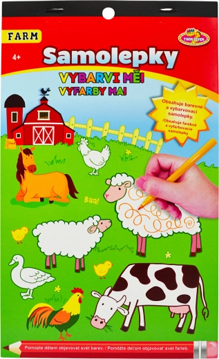 Farveklistermærker Gård for børn