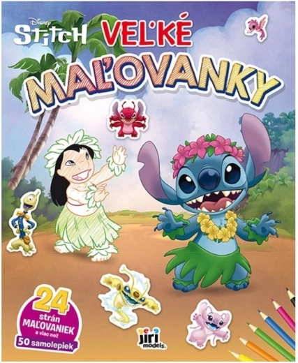 Store malebøger Lilo & Stitch
