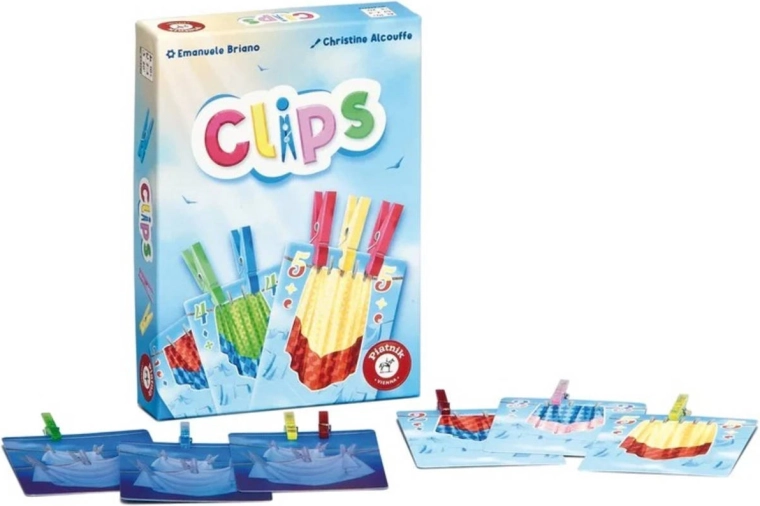 Piatnik Clips selskabsspil – kooperativt deduktionsspil