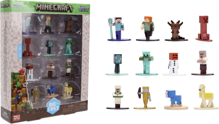 Jada Minecraft metalfigurer serie 17 - 12 stk.
