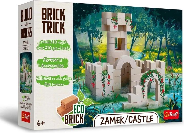 Trefl Brick Trick byggesæt med slot, 210 dele