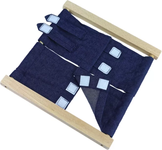 Moyo Montessori knapperamme - velcro