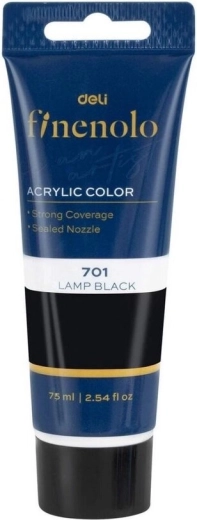 Akrylmaling 75 ml – sort