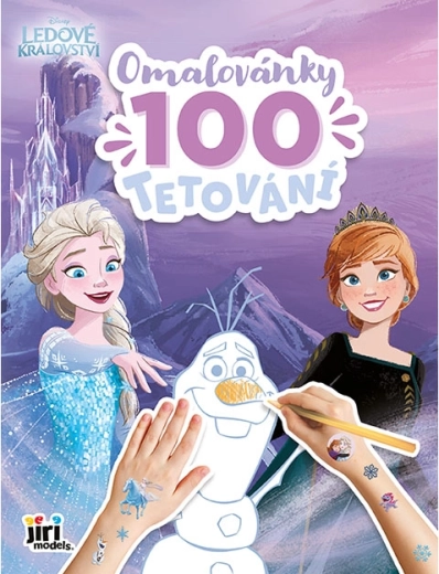 Malebog og 100 tatoveringer Frozen – Frost