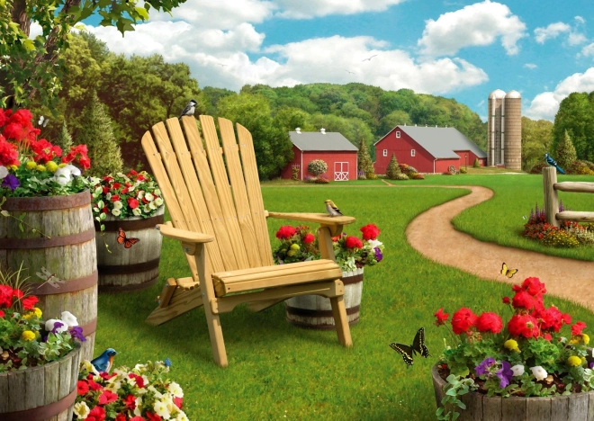 Puslespil Smukke Morgen 1000 brikker