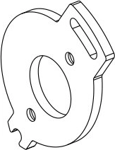 Motorholder Skull Nightstorm