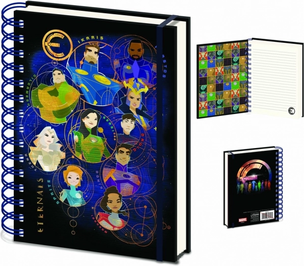 A5 ringbundet blok Eternals