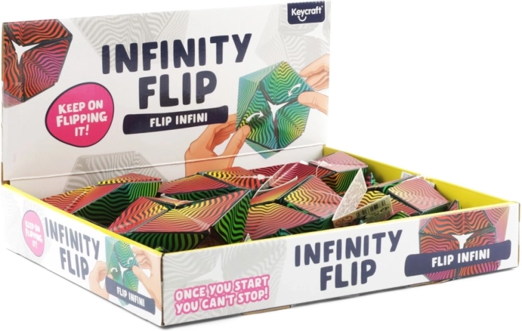 Uendelig vendbar legetøj Infinity Flip