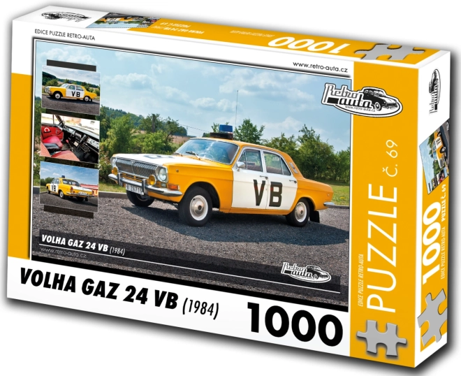 Retro puslespil Volga GAZ 24 VB 1000 brikker