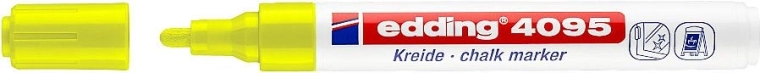 Kridtmarkør edding 4095 neon-gul