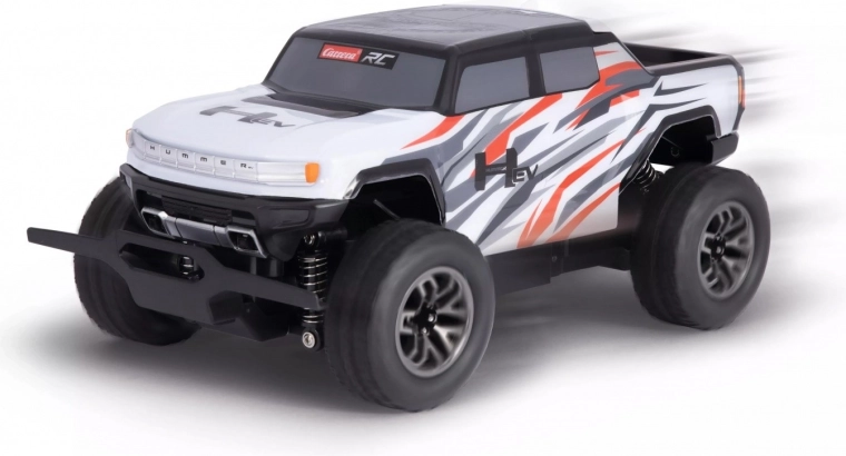 RC-bil Carrera GMC Hummer EV i målestoksforholdet 1:18