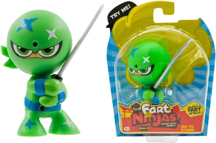 Fart Ninjas-figur med pruttelyde Na Yu Stank