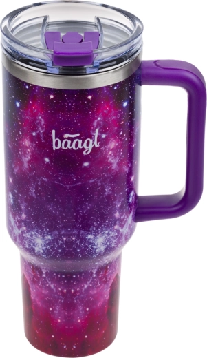 Baagl B-cup galaxy termokrus med sugerør 1,18 l